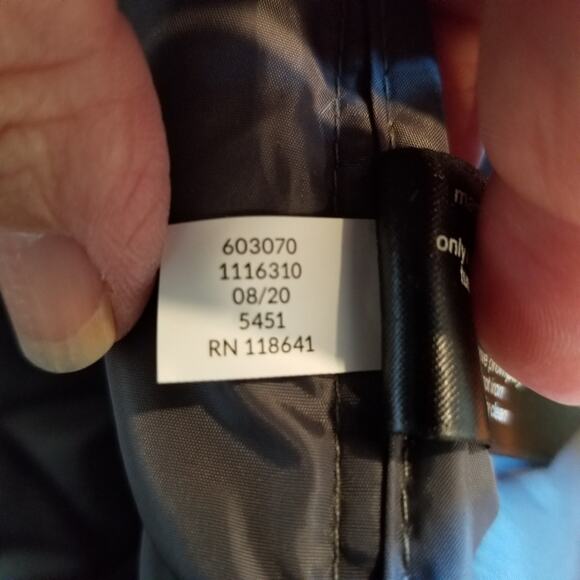 Lane Bryant Shirred Side Packable Puffer Jacket Coat Zip Front Hooded Size 18/20 - Picture 9 of 11